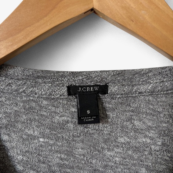 J.Crew Jewel Striped Gray T-Shirt Size Small - Picture 3 of 11